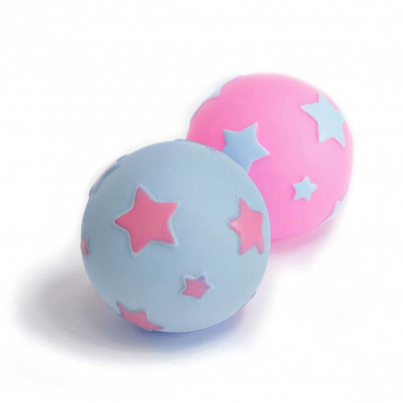 Jouet balle étoiles 7cm Jouet balle étoiles 7cm