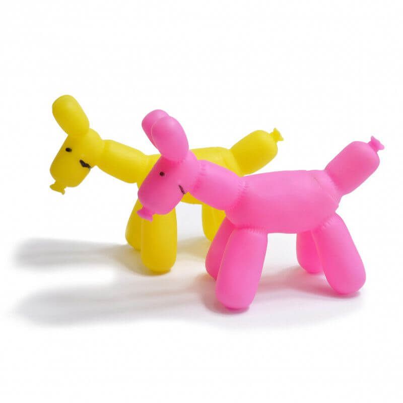 Jouet vinyle chien en ballon 14cm Jouet vinyle chien en ballon 14cm