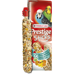 2 sticks pour perruches aux fruits exotiques