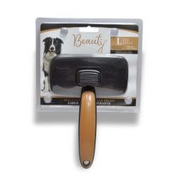 Brosse carde auto-nettoyante BEAUTY taille L