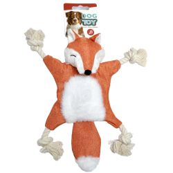 Jouet peluche avec corde et papier crissant