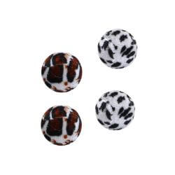 4 balles pour chat Léopard