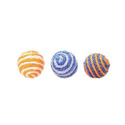 Lot de 3 balles en sisal