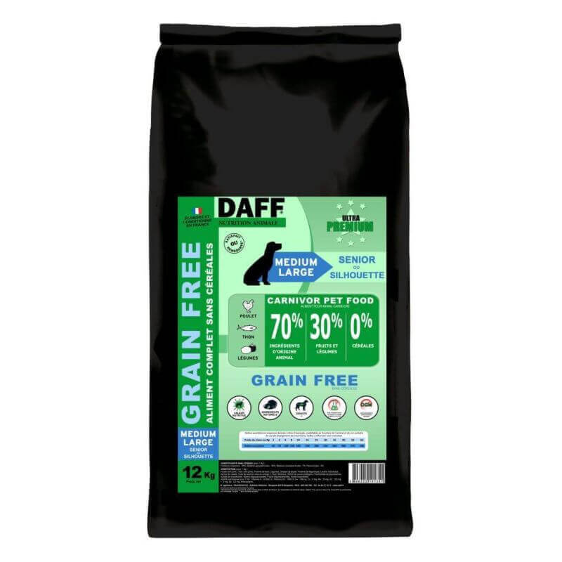 DAFF Grain Free Medium-Large Senior 12 KG