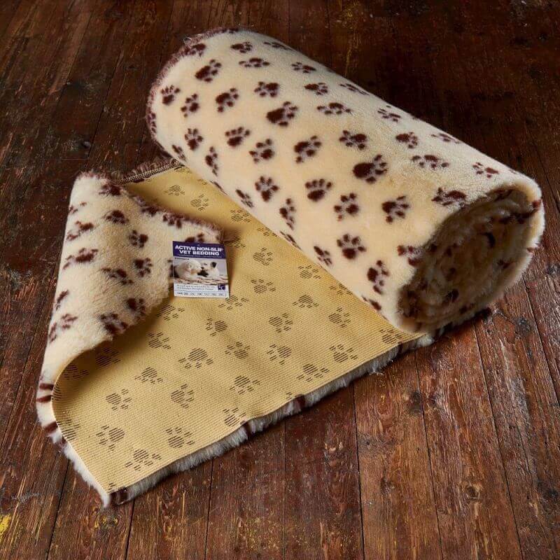 Tapis Vet Bedding Crème Empreinte Taille S