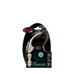 Laisse Flexi New Comfort Black 2020 Taille XS
