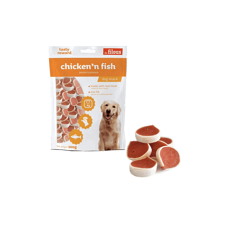 Friandise Chicken'N'Fish 100g
