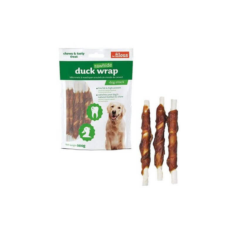 Friandise Duck Wrap Rawhide 100g
