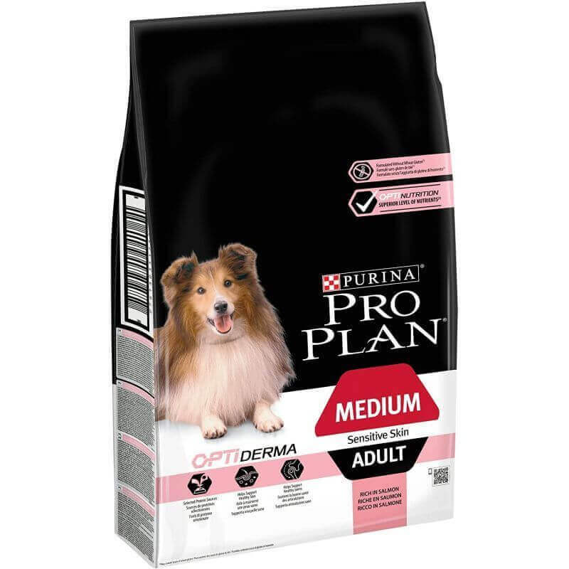 Pro Plan Medium Adult Sensitive Skin Saumon 3 KG