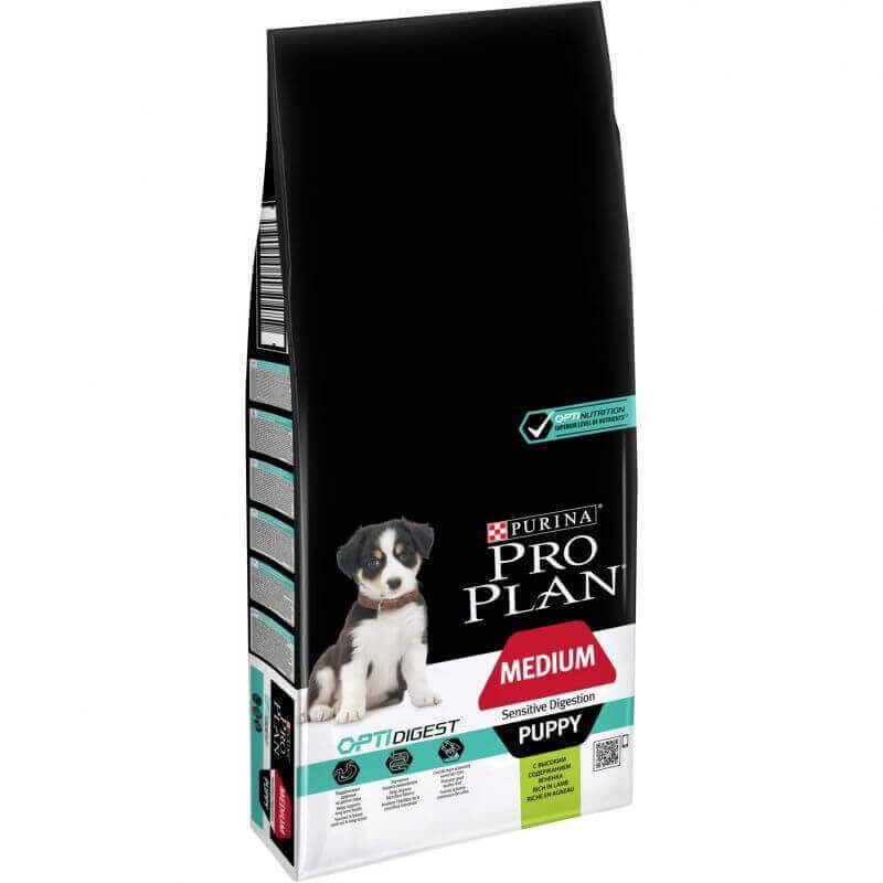 Pro Plan Medium Puppy Sensitive Digestion Agneau 18 KG Pro Plan Medium Puppy Sensitive Digestion Agneau 18 KG