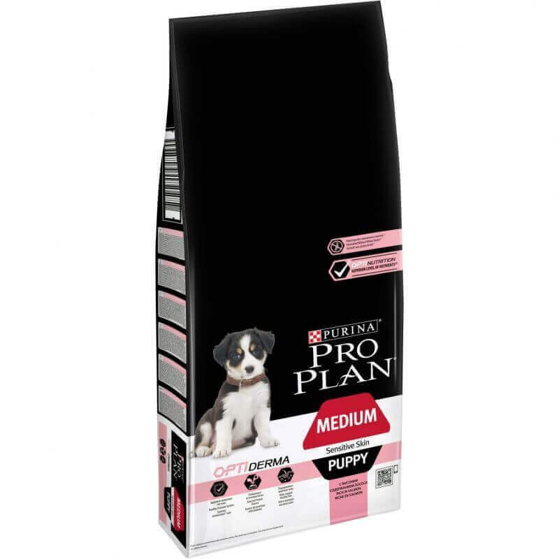 Pro Plan Medium Puppy Sensitive Skin Saumon 18 KG