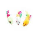 Lot de 3 Souris plumes