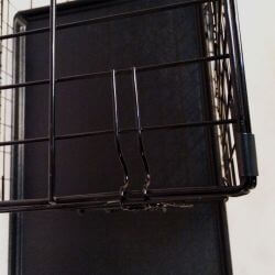 Cage de transport métal pliante pour chien Taille L