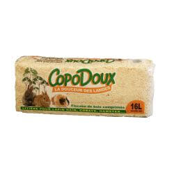 Litière naturelle Copodoux 16L