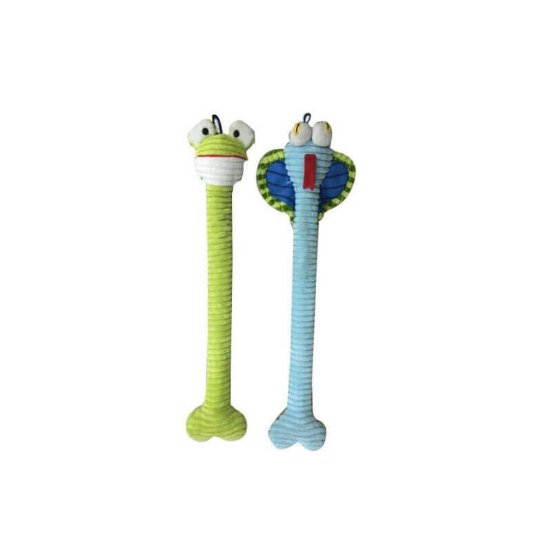 Peluche grenouille ou serpent