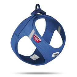 Harnais veste Curli boucle bleu L