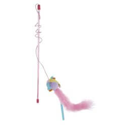 Canne à pêche avec balle peluche