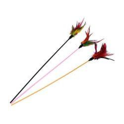 Canne à pêche plumes et grelot