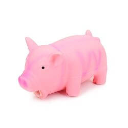 Jouet cochon latex 15cm