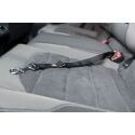 Laisse courte pour harnais de voiture S-M