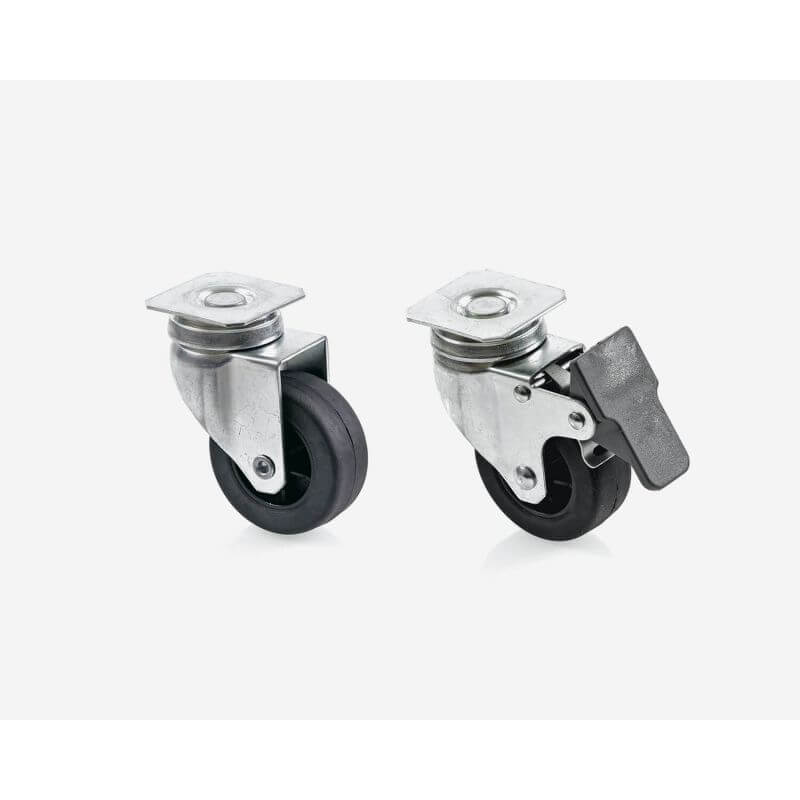 Set de 4 roues pour cages SKUDO