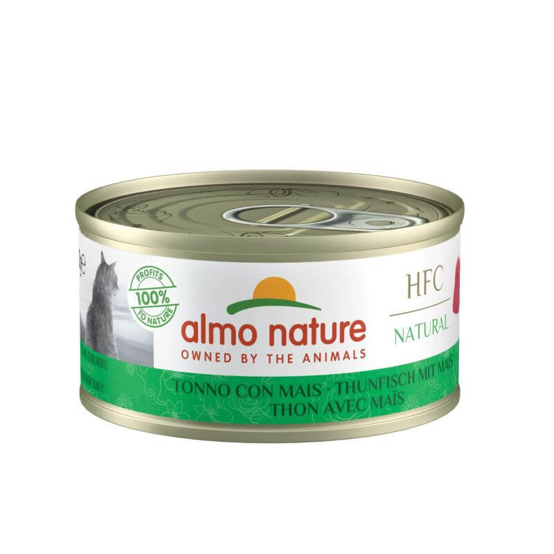 Almo Nature Hfc Natural Thon Avec Mais Boîte 70 Gr
