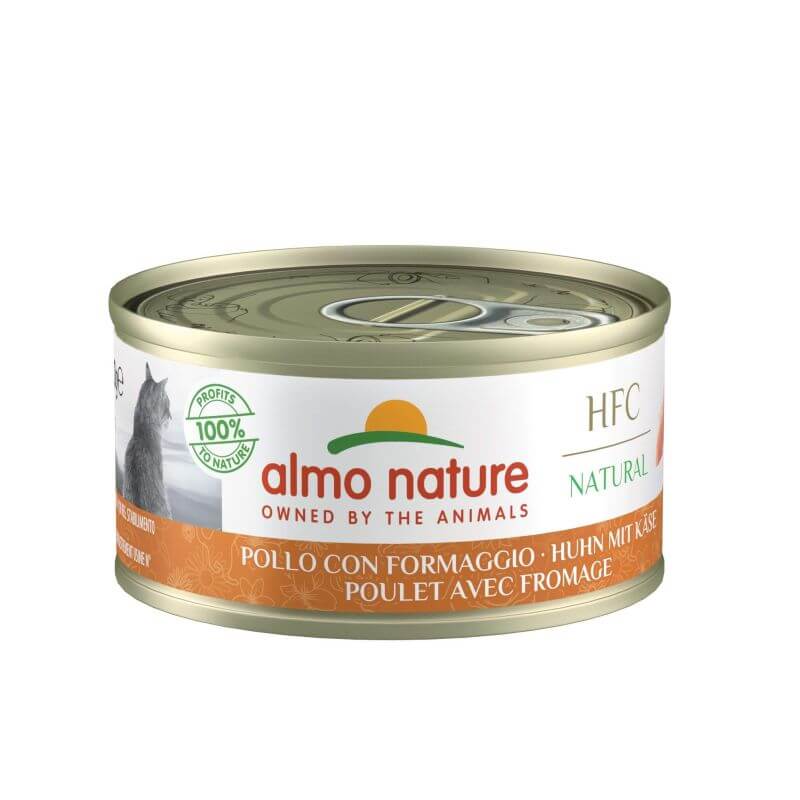Almo Nature Hfc Natural Poulet Avec Fromage Boîte 70 Gr
