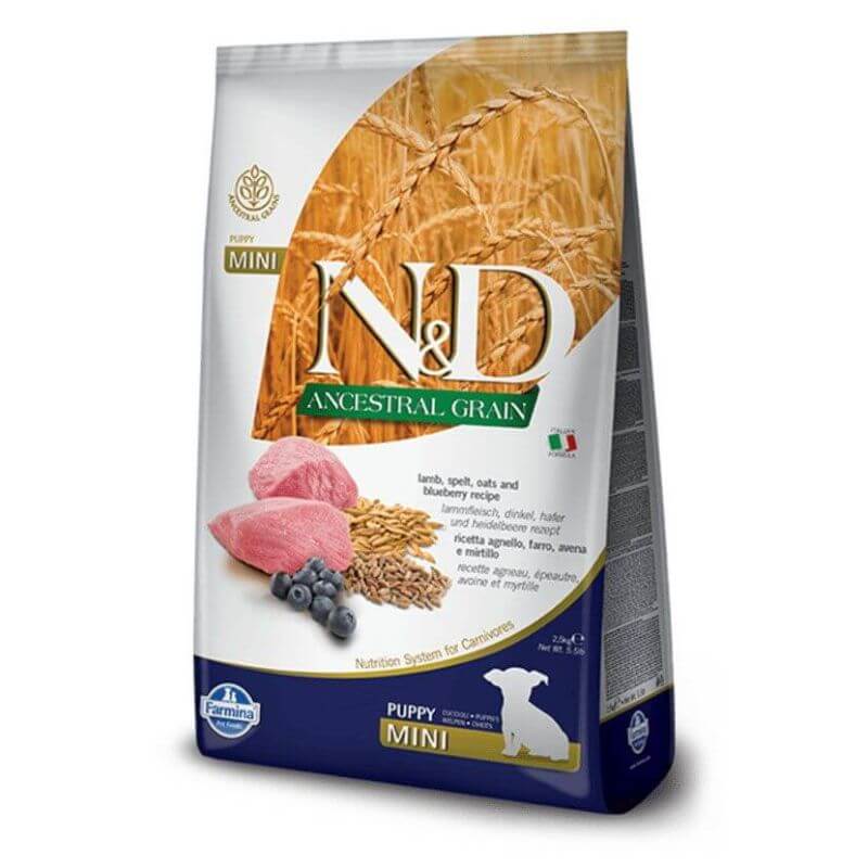 ND ANCESTRAL AGNEAU MYRTILLE CHIOT MINI 2.5 kg ND ANCESTRAL AGNEAU MYRTILLE CHIOT MINI 2.5 kg