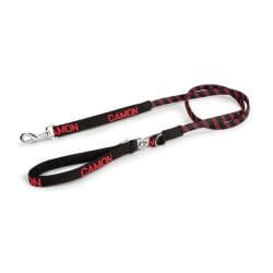 Laisse rouge élastique 15x1500 - Accessoire pour promener les chiens