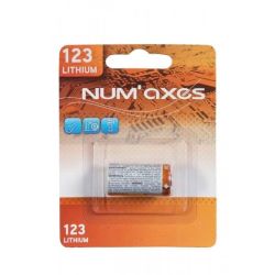 Pile lithium CR123
