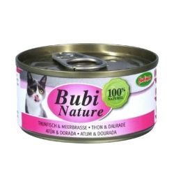 Bubi Nature chat thon et daurade 70g