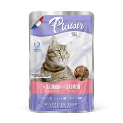 Emincés saumon et cabillaud en sauce 100g