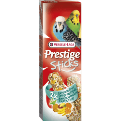 2 sticks pour perruches aux fruits exotiques