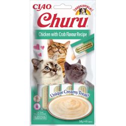 Churu Chat Poulet Crabe