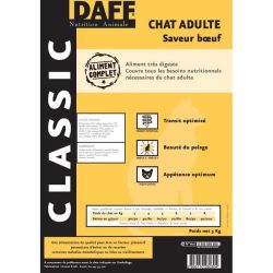 DAFF Classic chat boeuf 15KG