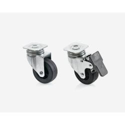 Set de 4 roues pour cages SKUDO