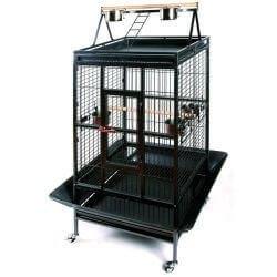 Cage pour perroquets 83x77x168cm