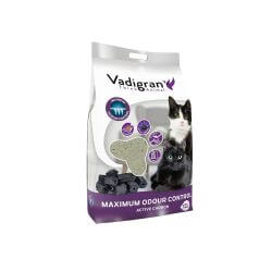 LITIERE CHAT BENTONITE CHARBON 12kg