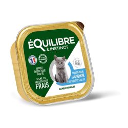 EQUILIBRE MOUSSE CHATON SAUMON CAROTTES & LAIT 85gr